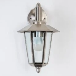 Moskau Außenwandleuchte Edelstahl, Transparent, Klar, 1-flammig -LEDVANCE Verkäufe moskau aussenwandleuchte h406 5