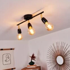 Musland Deckenleuchte Gold, Schwarz, 3-flammig -LEDVANCE Verkäufe musland deckenleuchte h3410257 11