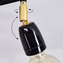 Musland Deckenleuchte Gold, Schwarz, 3-flammig -LEDVANCE Verkäufe musland deckenleuchte h3410257 2