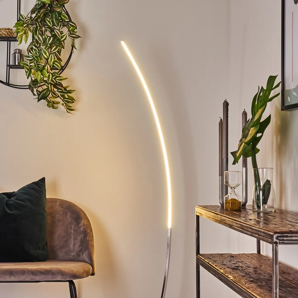 Nagu Stehleuchte LED Nickel-Matt, 1-flammig 9 Nagu Stehleuchte LED Nickel-Matt, 1-flammig – Bild 9