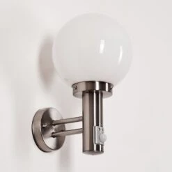 Napaskiak Außenwandleuchte Nickel-Matt, 1-flammig, Bewegungsmelder -LEDVANCE Verkäufe napaskiak aussenwandleuchte h3717974 11