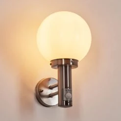 Napaskiak Außenwandleuchte Nickel-Matt, 1-flammig, Bewegungsmelder -LEDVANCE Verkäufe napaskiak aussenwandleuchte h3717974 6