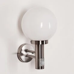 Napaskiak Außenwandleuchte Nickel-Matt, 1-flammig, Bewegungsmelder -LEDVANCE Verkäufe napaskiak aussenwandleuchte h3717974 9