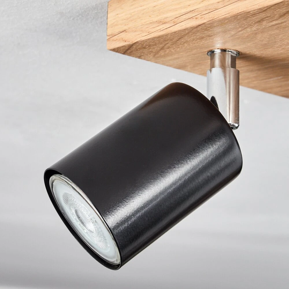 Nazca Deckenleuchte Chrom, Naturfarben, 4-flammig 14 Nazca Deckenleuchte Chrom, Naturfarben, 4-flammig – Bild 14