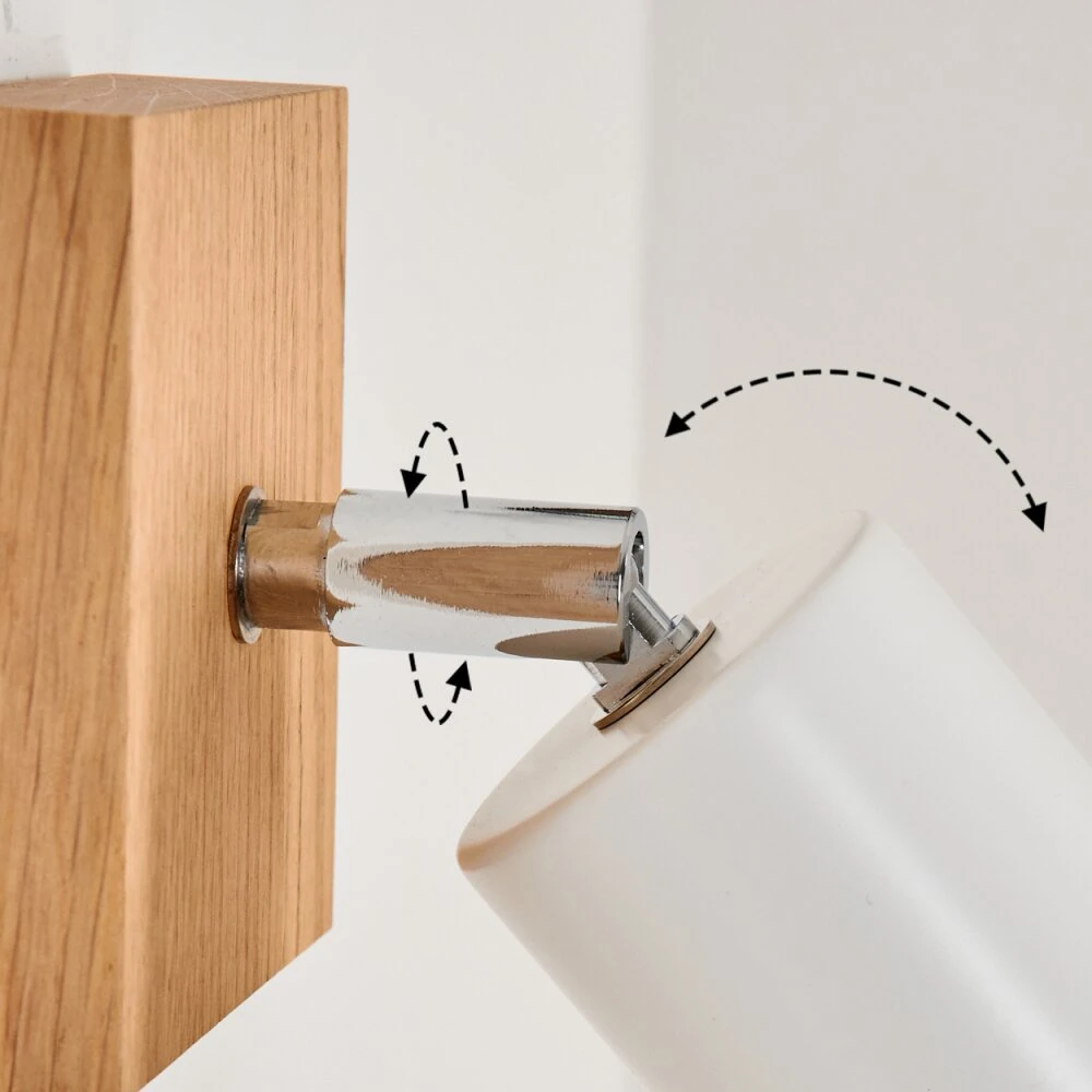 Nazca Wandleuchte Naturfarben, 1-flammig 3 Nazca Wandleuchte Naturfarben, 1-flammig – Bild 3