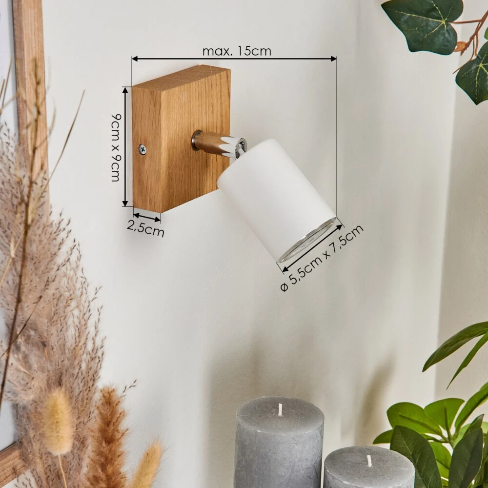 Nazca Wandleuchte Naturfarben, 1-flammig 4 Nazca Wandleuchte Naturfarben, 1-flammig – Bild 4