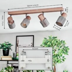 Nelar Deckenleuchte Bronze, Chrom, 4-flammig -LEDVANCE Verkäufe nelar deckenleuchte h9003700 3