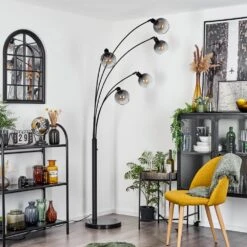 Nikkala Stehleuchte Schwarz, 5-flammig -LEDVANCE Verkäufe nikkala stehleuchte h3700112 11