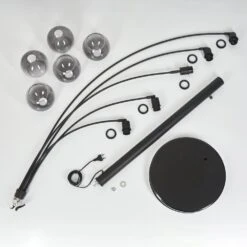 Nikkala Stehleuchte Schwarz, 5-flammig -LEDVANCE Verkäufe nikkala stehleuchte h3700112 4