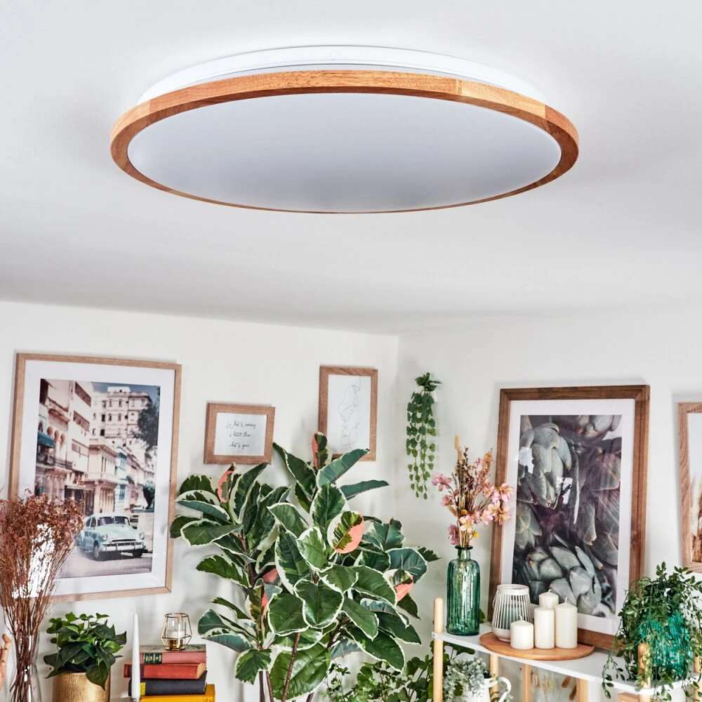 Nogueria Deckenleuchte LED Weiß, 1-flammig, Fernbedienung 10 Nogueria Deckenleuchte LED Weiß, 1-flammig, Fernbedienung – Bild 10