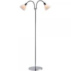 Nordlux RAY Stehleuchte Chrom, 2-flammig