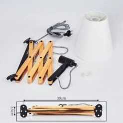 Norfolk Wandleuchte Holz Hell, Schwarz, 1-flammig 16 Norfolk Wandleuchte Holz Hell, Schwarz, 1-flammig -LEDVANCE Verkäufe norfolk wandleuchte h3412282 4