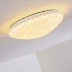 Norton Star Deckenleuchte LED Weiß, 1-flammig, Fernbedienung, Farbwechsler -LEDVANCE Verkäufe norton star deckenleuchte h3266229 do4 3