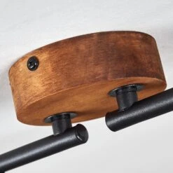 Omba Deckenleuchte Holz Dunkel, Schwarz, 4-flammig -LEDVANCE Verkäufe omba deckenleuchte h3402986 2