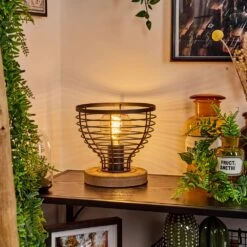 Omba Tischleuchte Naturfarben, Schwarz, 1-flammig -LEDVANCE Verkäufe omba tischleuchte h3607688 6