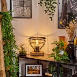 Omba Tischleuchte Naturfarben, Schwarz, 1-flammig -LEDVANCE Verkäufe omba tischleuchte h3607688 8