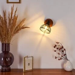 Omna Wandleuchte Holz Dunkel, Schwarz, 1-flammig -LEDVANCE Verkäufe omna wandleuchte h3402948 9