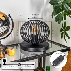 Oravi Tischleuchte 20cm Schwarz, 1-flammig -LEDVANCE Verkäufe oravi tischleuchte 20cm h3781791 3