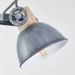 Orny Stehleuchte Grau, Holz Hell, 2-flammig -LEDVANCE Verkäufe orny stehleuchte h3421673 2