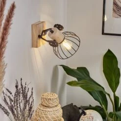 Orny Wandleuchte Braun, Naturfarben, 1-flammig -LEDVANCE Verkäufe orny wandleuchte h3424339 10