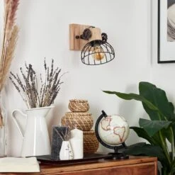 Orny Wandleuchte Braun, Naturfarben, 1-flammig -LEDVANCE Verkäufe orny wandleuchte h3424339 13