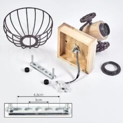 Orny Wandleuchte Braun, Naturfarben, 1-flammig -LEDVANCE Verkäufe orny wandleuchte h3424339 4