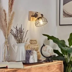 Orny Wandleuchte Braun, Naturfarben, 1-flammig -LEDVANCE Verkäufe orny wandleuchte h3424339 6