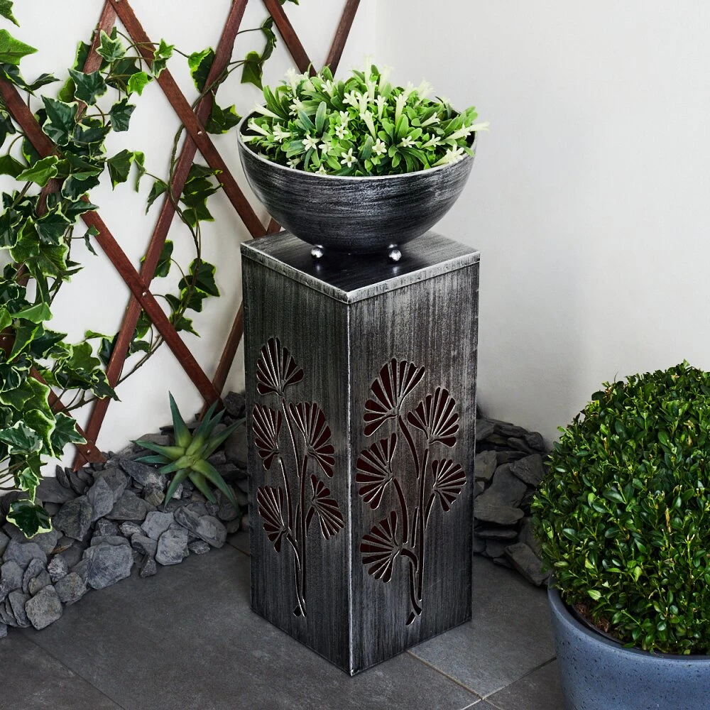 Parikia Solarleuchte LED Kupferfarben, Schwarz, Silber, 1-flammig 12 Parikia Solarleuchte LED Kupferfarben, Schwarz, Silber, 1-flammig – Bild 12