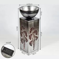 Parikia Solarleuchte LED Kupferfarben, Schwarz, Silber, 1-flammig 15 Parikia Solarleuchte LED Kupferfarben, Schwarz, Silber, 1-flammig -LEDVANCE Verkäufe parikia solarleuchte h3426258 3