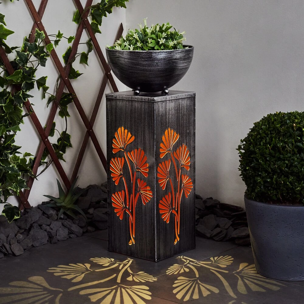 Parikia Solarleuchte LED Kupferfarben, Schwarz, Silber, 1-flammig 9 Parikia Solarleuchte LED Kupferfarben, Schwarz, Silber, 1-flammig – Bild 9