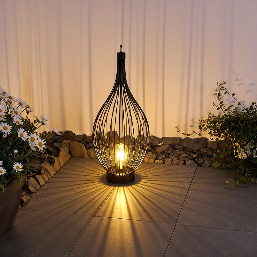 Pasadena Solarleuchte LED Schwarz, 1-flammig 11 Pasadena Solarleuchte LED Schwarz, 1-flammig – Bild 11