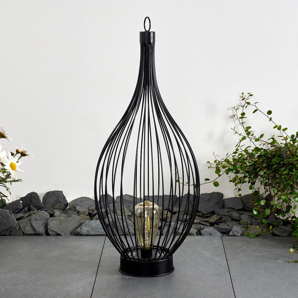 Pasadena Solarleuchte LED Schwarz, 1-flammig 4 Pasadena Solarleuchte LED Schwarz, 1-flammig – Bild 4