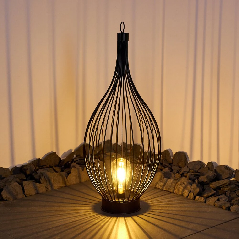 Pasadena Solarleuchte LED Schwarz, 1-flammig 7 Pasadena Solarleuchte LED Schwarz, 1-flammig – Bild 7