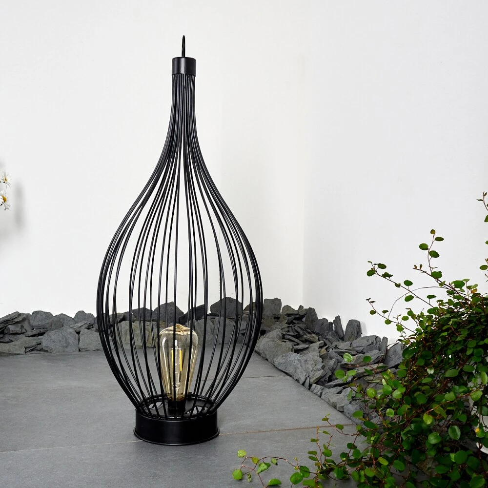 Pasadena Solarleuchte LED Schwarz, 1-flammig 10 Pasadena Solarleuchte LED Schwarz, 1-flammig – Bild 10