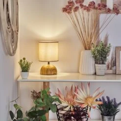 Passila Tischleuchte Holzoptik, 1-flammig -LEDVANCE Verkäufe passila tischleuchte h3595138 8