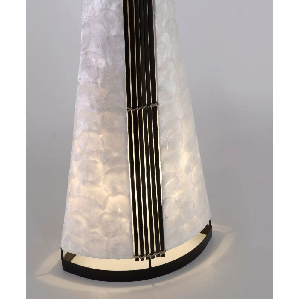 Paul Neuhaus ABUJA Stehleuchte Schwarz, Weiß, 2-flammig 4 Paul Neuhaus ABUJA Stehleuchte Schwarz, Weiß, 2-flammig – Bild 4