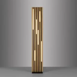 Paul Neuhaus Q-Akustik Stehleuchte LED Braun, Schwarz, 1-flammig, Fernbedienung -LEDVANCE Verkäufe paul neuhaus q akustik stehleuchte 822 79 10