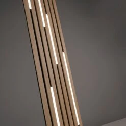 Paul Neuhaus Q-Akustik Stehleuchte LED Braun, Schwarz, 1-flammig, Fernbedienung -LEDVANCE Verkäufe paul neuhaus q akustik stehleuchte 822 79 4