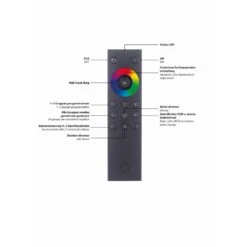 Paul Neuhaus Q-TETRA MASTER Wandleuchte LED Nickel-Matt, 1-flammig, Fernbedienung, Farbwechsler -LEDVANCE Verkäufe paul neuhaus q tetra master wandleuchte 6831 95 2