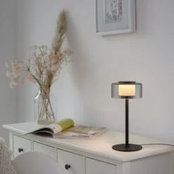 Paul Neuhaus Rika Tischleuchte LED Schwarz, 1-flammig 19 Paul Neuhaus Rika Tischleuchte LED Schwarz, 1-flammig -LEDVANCE Verkäufe paul neuhaus rika tischleuchte 4110 18 2