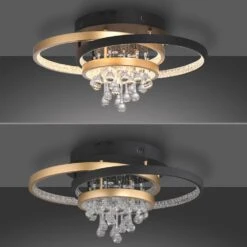 Paul Neuhaus Rotazo Deckenleuchte LED Gold, Schwarz, 1-flammig 26 Paul Neuhaus Rotazo Deckenleuchte LED Gold, Schwarz, 1-flammig -LEDVANCE Verkäufe paul neuhaus rotazo deckenleuchte 6267 68 12