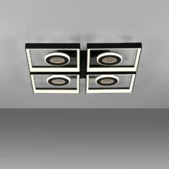 Paul Neuhaus Traforo Deckenleuchte LED Schwarz, 1-flammig, Fernbedienung 26 Paul Neuhaus Traforo Deckenleuchte LED Schwarz, 1-flammig, Fernbedienung -LEDVANCE Verkäufe paul neuhaus traforo deckenleuchte 6855 18 10