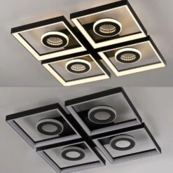 Paul Neuhaus Traforo Deckenleuchte LED Schwarz, 1-flammig, Fernbedienung 29 Paul Neuhaus Traforo Deckenleuchte LED Schwarz, 1-flammig, Fernbedienung -LEDVANCE Verkäufe paul neuhaus traforo deckenleuchte 6855 18 13