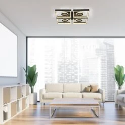 Paul Neuhaus Traforo Deckenleuchte LED Schwarz, 1-flammig, Fernbedienung 18 Paul Neuhaus Traforo Deckenleuchte LED Schwarz, 1-flammig, Fernbedienung -LEDVANCE Verkäufe paul neuhaus traforo deckenleuchte 6855 18 2