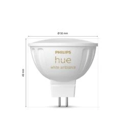 Philips Hue 2er Set LED GU5.3 6,3 Watt 2000-6500 Kelvin 400 Lumen -LEDVANCE Verkäufe philips hue 2er set led gu5 3 6 3 watt 2000 6500 kelvin 400 lumen 8719514491588 4
