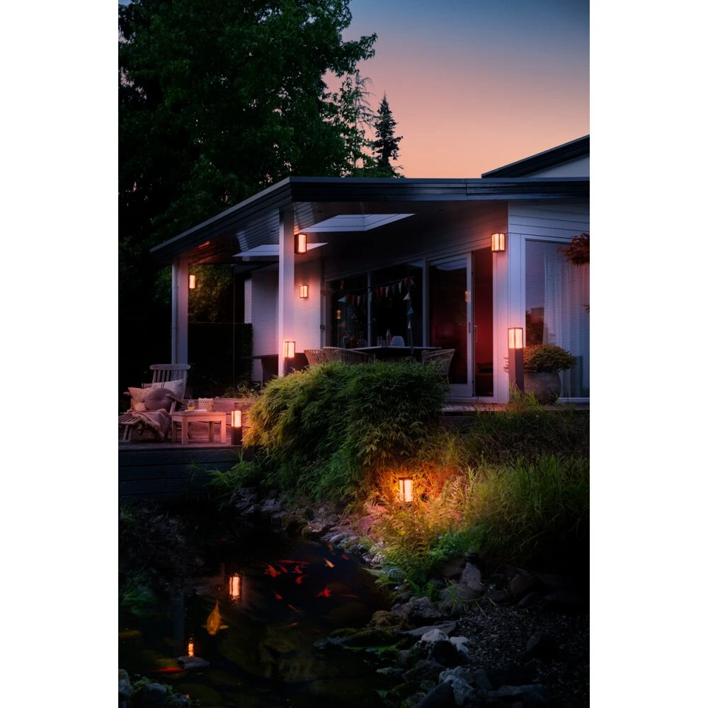 Philips Hue Ambiance White & Color Impress Sockelleuchte, Erweiterungs-Set LED Schwarz, 1-flammig, Farbwechsler 8 Philips Hue Ambiance White & Color Impress Sockelleuchte, Erweiterungs-Set LED Schwarz, 1-flammig, Farbwechsler – Bild 8