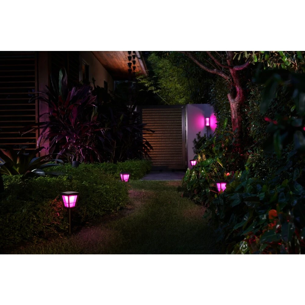 Philips Hue Ambiance White & Color Impress Wandleuchte Erweiterung LED Schwarz, 2-flammig 6 Philips Hue Ambiance White & Color Impress Wandleuchte Erweiterung LED Schwarz, 2-flammig – Bild 6