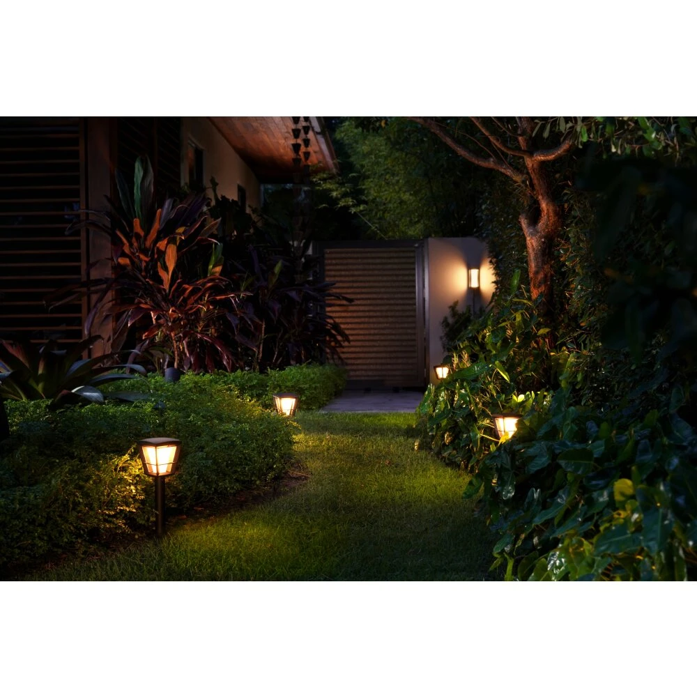 Philips Hue Ambiance White & Color Impress Wandleuchte Erweiterung LED Schwarz, 2-flammig 7 Philips Hue Ambiance White & Color Impress Wandleuchte Erweiterung LED Schwarz, 2-flammig – Bild 7