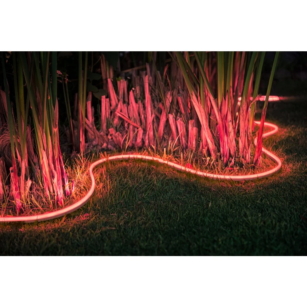 Philips Hue Ambiance White & Color Outdoor Lightstrip LED Weiß, 1-flammig 9 Philips Hue Ambiance White & Color Outdoor Lightstrip LED Weiß, 1-flammig – Bild 9