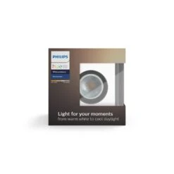 Philips Hue Ambiance White Milliskin Einbauspot Silber, 1-flammig 26 Philips Hue Ambiance White Milliskin Einbauspot Silber, 1-flammig -LEDVANCE Verkäufe philips hue ambiance white milliskin einbauspot 87186961754602 11